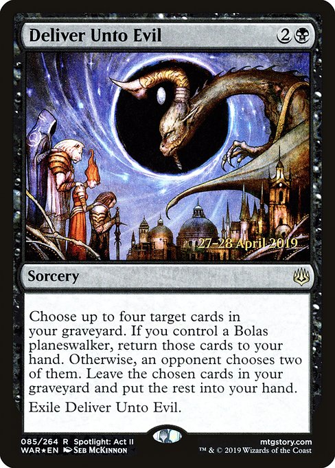 Deliver Unto Evil (85s) [War of the Spark Promos]