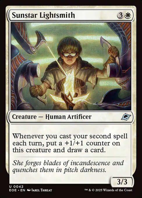 Sunstar Lightsmith (42) [Edge of Eternities]
