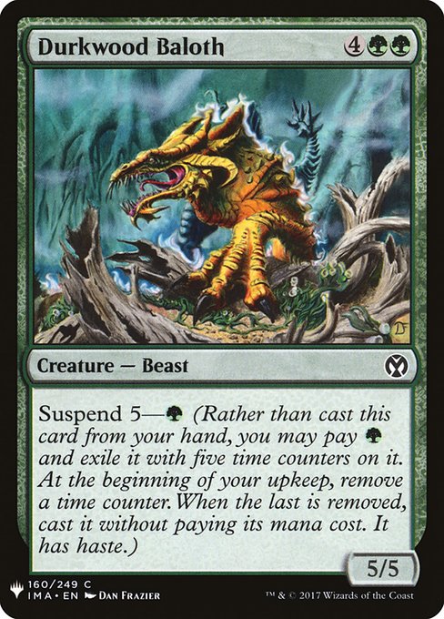 Durkwood Baloth (IMA-160) [The List]