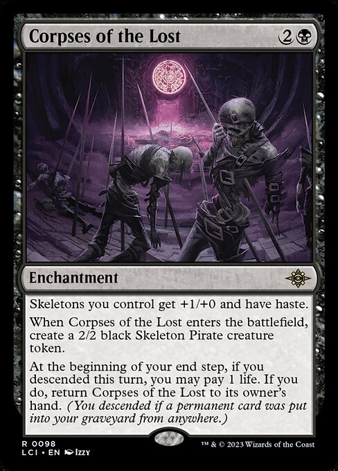 Corpses of the Lost (98) [The Lost Caverns of Ixalan]