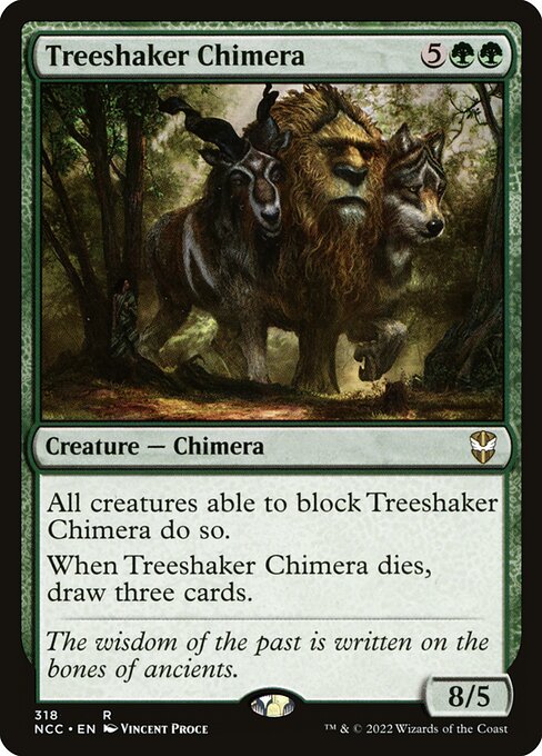 Treeshaker Chimera (318) [New Capenna Commander]