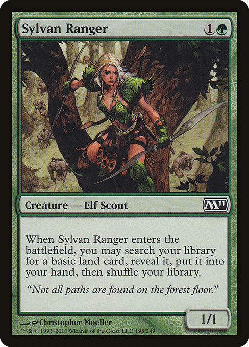 Sylvan Ranger (198) [Magic 2011]