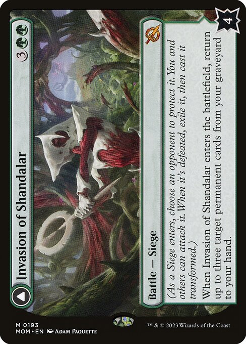 Invasion of Shandalar // Leyline Surge (193) [March of the Machine]