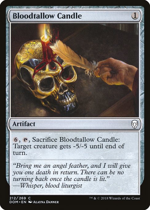 Bloodtallow Candle (212) [Dominaria]