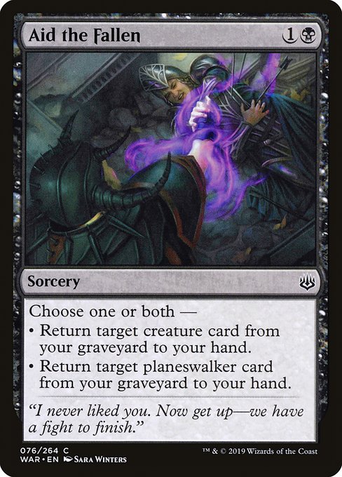 Aid the Fallen (76) [War of the Spark]
