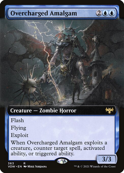 Overcharged Amalgam (363) [Innistrad: Crimson Vow] [Extended Art]