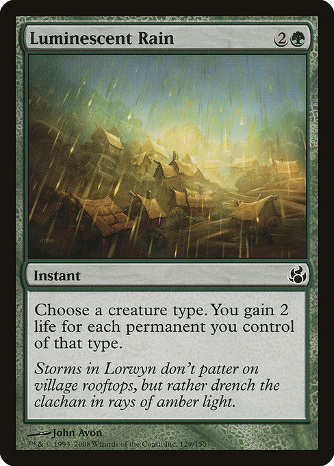 Luminescent Rain (129) [Morningtide]