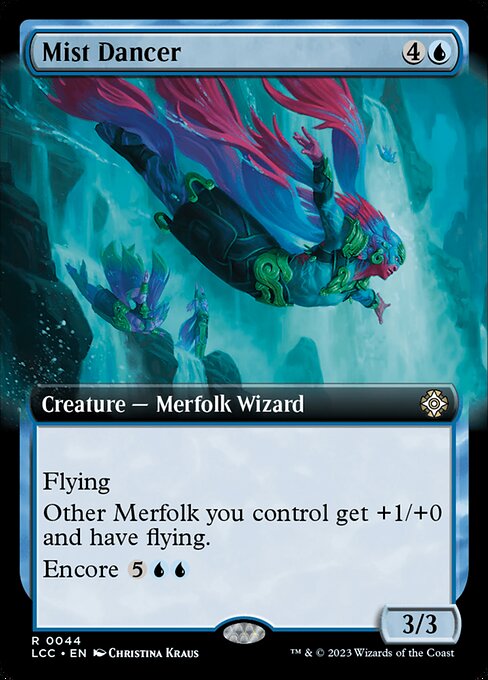 Mist Dancer (44) [The Lost Caverns of Ixalan Commander] [Extended Art]