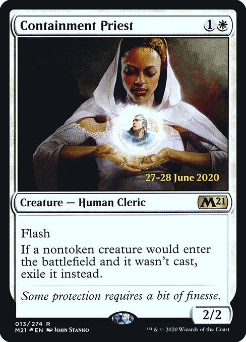 Containment Priest (13s) [Core Set 2021 Promos]
