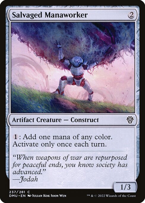 Salvaged Manaworker (237) [Dominaria United]