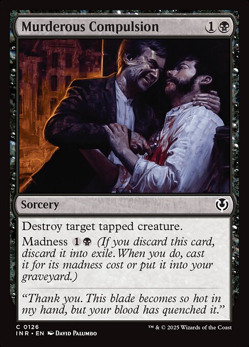 Murderous Compulsion (126) [Innistrad Remastered]