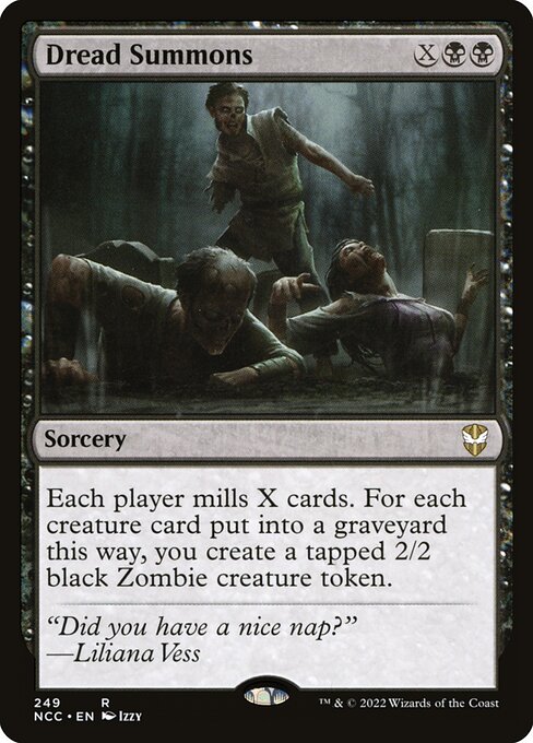 Dread Summons (249) [New Capenna Commander]