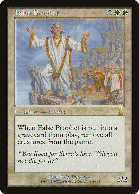 False Prophet (6) [Urza's Destiny]