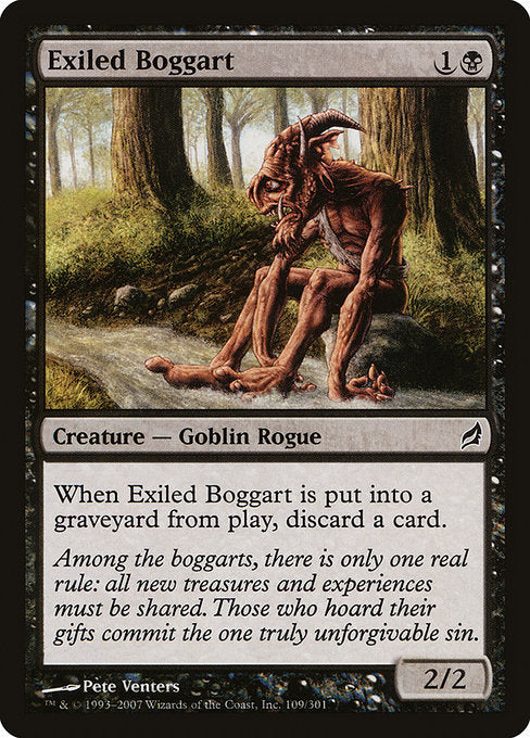 Exiled Boggart (109) [Lorwyn]