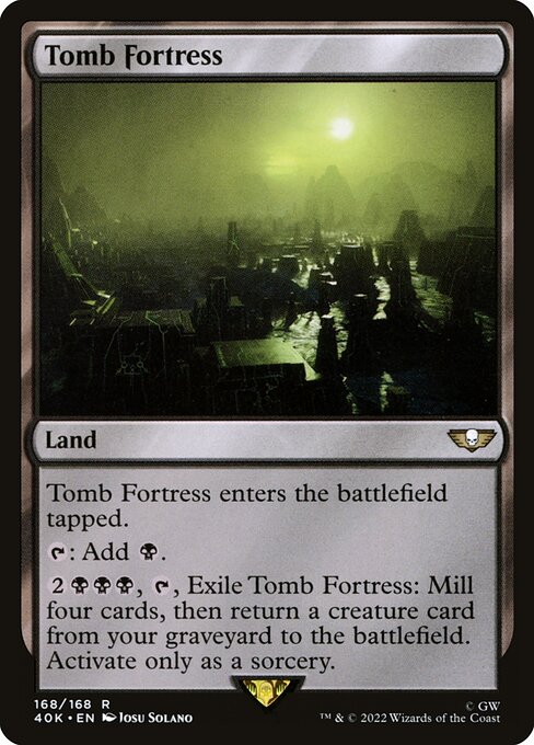 Tomb Fortress (168) [Warhammer 40,000 Commander]