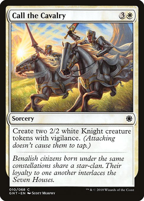 Call the Cavalry (10) [Game Night]