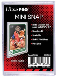 Ultra Pro Mini Snap Holder image 0