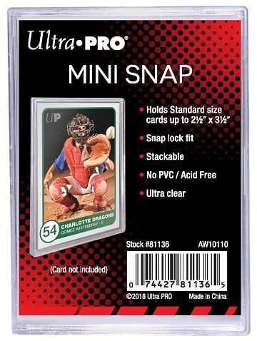 Ultra Pro Mini Snap Holder image 0