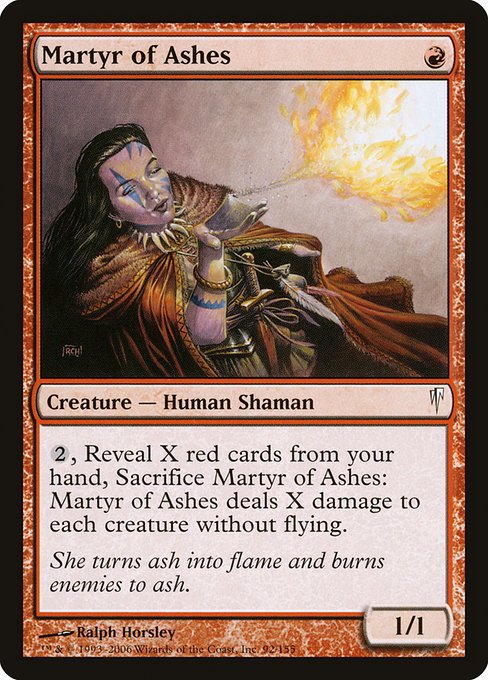 Martyr of Ashes (92) [Coldsnap]