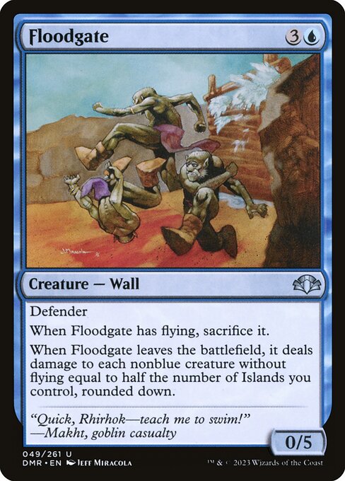 Floodgate (49) [Dominaria Remastered]