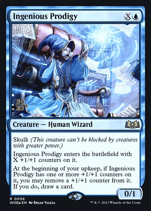 Ingenious Prodigy (56s) [Wilds of Eldraine Promos]