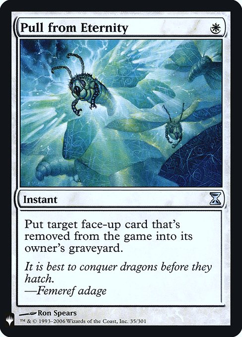 Pull from Eternity (TSP-35) [The List]