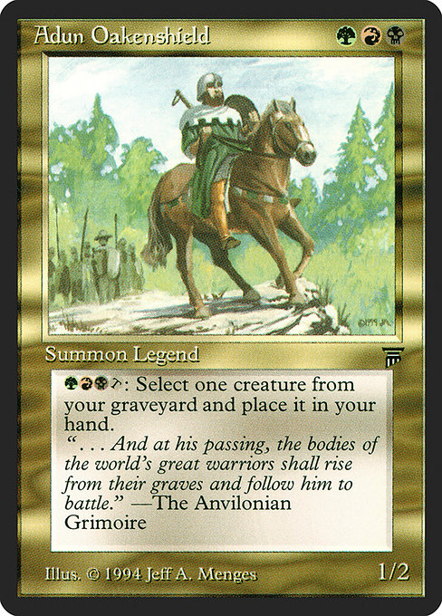 Adun Oakenshield (216) [Legends]