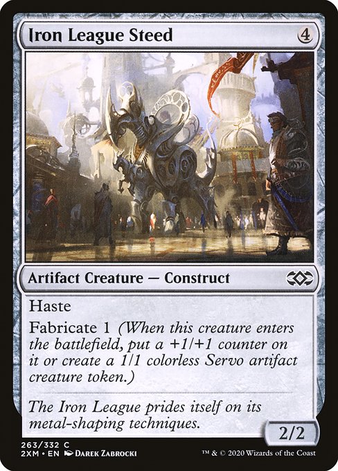 Iron League Steed (263) [Double Masters]