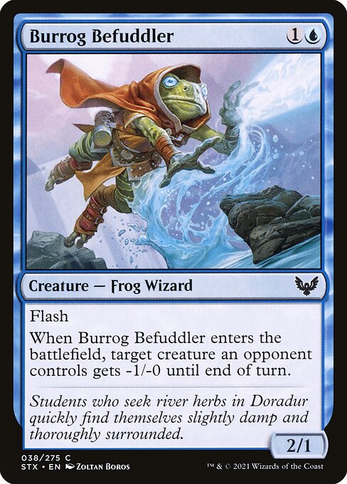 Burrog Befuddler (38) [Strixhaven: School of Mages]