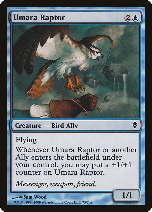 Umara Raptor (75) [Zendikar]