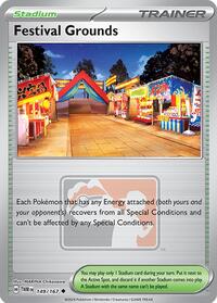 Festival Grounds - 149/167 (League Promo) (149/167) [League and Championship Cards]