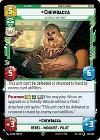 Chewbacca - Faithful First Mate (103/262) [Jump to Lightspeed]