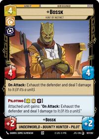 Bossk - Hunt By Instinct (187/262) [Jump to Lightspeed]