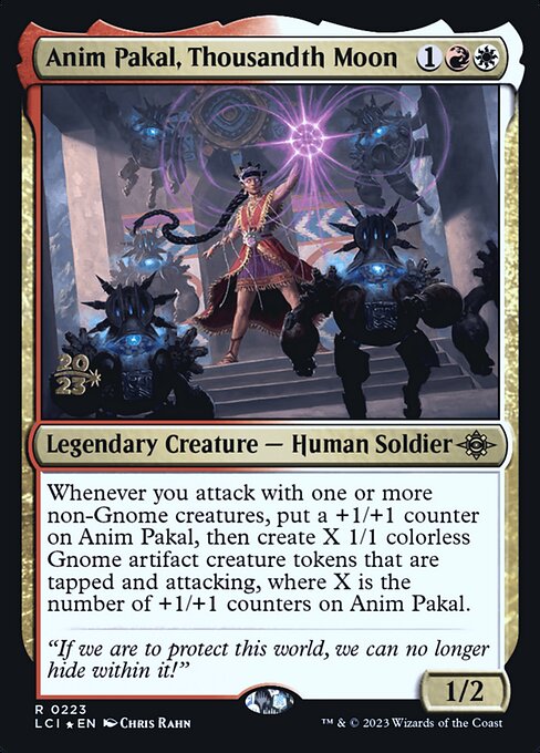 Anim Pakal, Thousandth Moon (223s) [The Lost Caverns of Ixalan Promos]