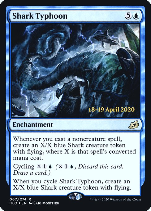 Shark Typhoon (67s) [Ikoria: Lair of Behemoths Promos]