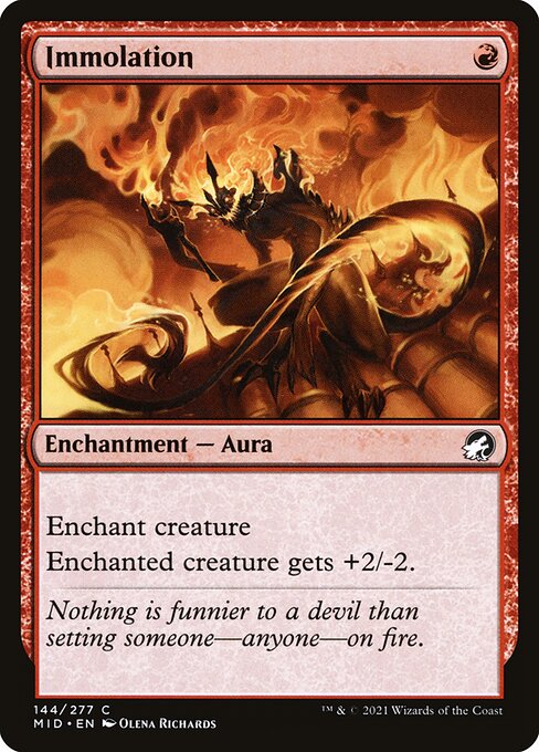 Immolation (144) [Innistrad: Midnight Hunt]