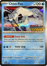 Chien-Pao - 152 (Staff) (152) [SV Scarlet and Violet Promo Cards]