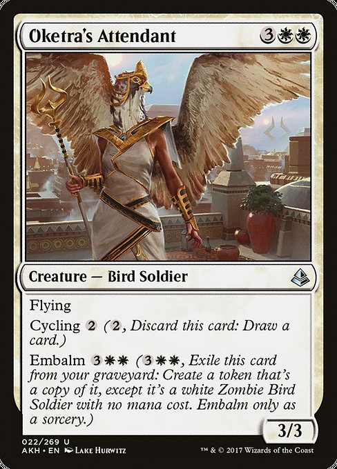 Oketra's Attendant (22) [Amonkhet]