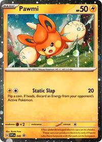 Pawmi - 040 (Cosmos Holo) (040) [SV Scarlet and Violet Promo Cards]