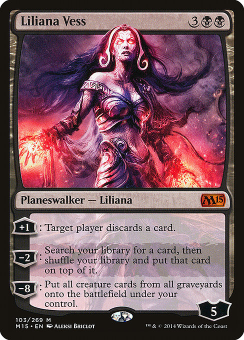 Liliana Vess (103) [Magic 2015]