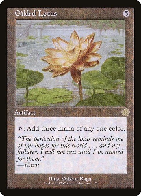Gilded Lotus (17) [The Brothers' War Retro Artifacts]