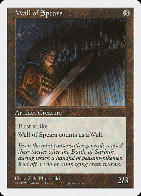 Wall of Spears (407) [Fifth Edition]