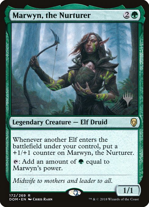 Marwyn, the Nurturer (172p) [Dominaria Promos]