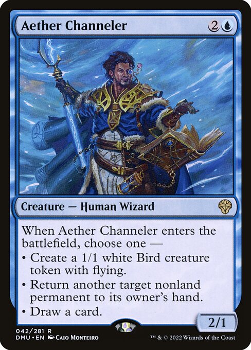 Aether Channeler (42) [Dominaria United]