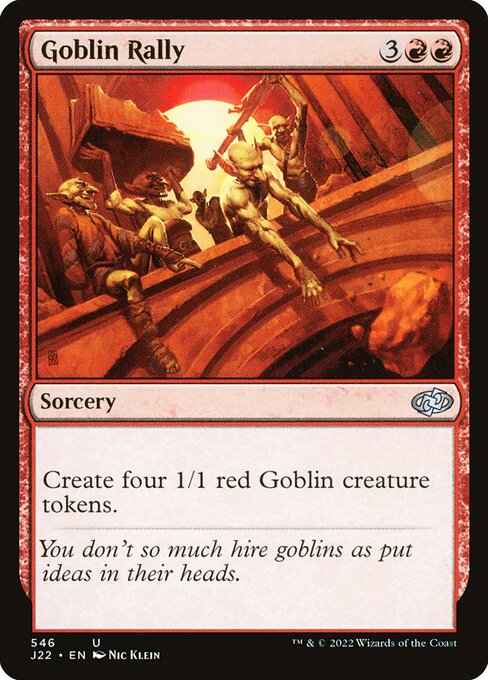 Goblin Rally (546) [Jumpstart 2022]
