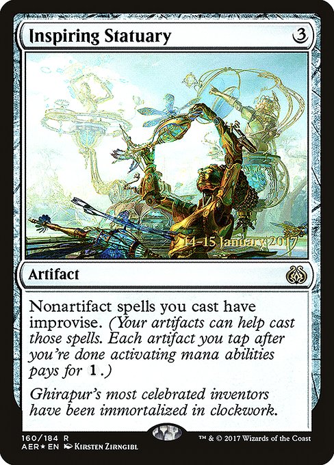 Inspiring Statuary (160s) [Aether Revolt Promos]