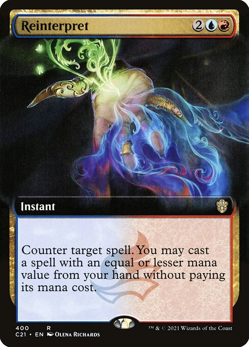Reinterpret (400) [Commander 2021] [Extended Art]