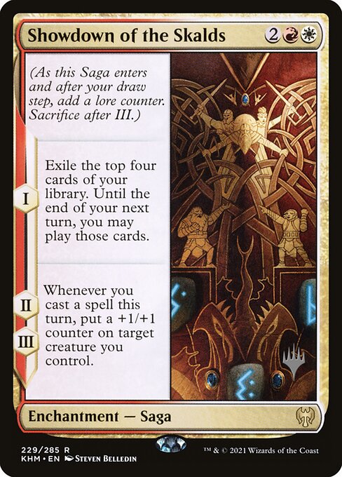 Showdown of the Skalds (229p) [Kaldheim Promos]