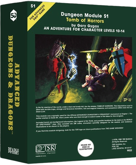 Beadle &amp; Grimm's D&amp;D Classic Module Tomb Of Horrors Dice Set image 0