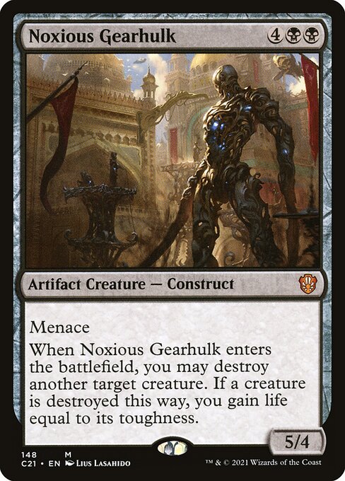 Noxious Gearhulk (148) [Commander 2021]